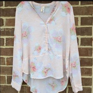 Peplum floral top Frenchi